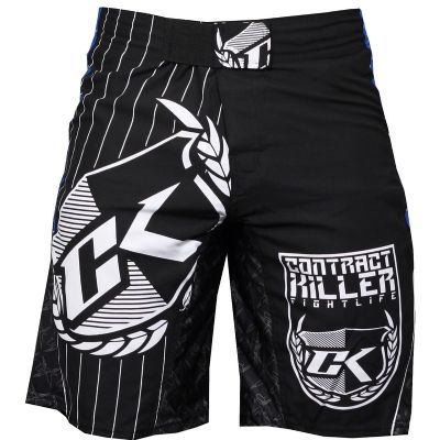 Contract Killer Circuit Fight Shorts Black/Blue