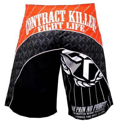 Contract Killer Circuit Fight Shorts Black/Red