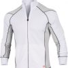Jaco Mens Hybrid Training Jacket White Limited Edition