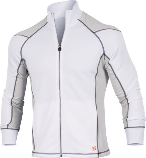 Jaco Mens Hybrid Training Jacket White Limited Edition