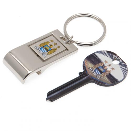 Manchester City Door Key & Keyring Tin Set
