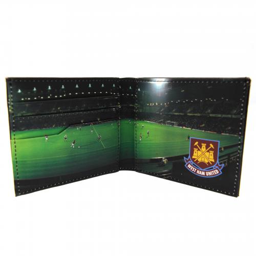 West Ham Utd F.C. Leather Wallet Panoramic