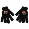 F.C. Barcelona Knitted Gloves Junior BLK