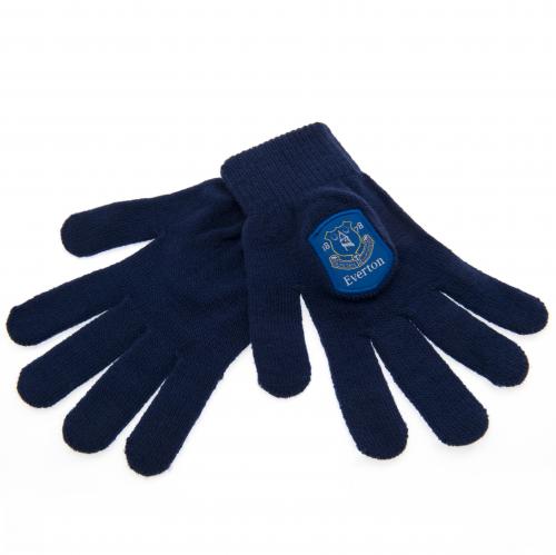 Everton F.C Knitted Gloves Junior