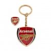 Arsenal F.C. Keyring & Badge Set