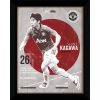 Manchester United F.C. Kagawa Retro Framed Picture