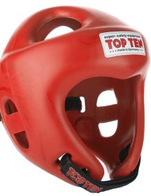 Competition Fight Head Guard - Red