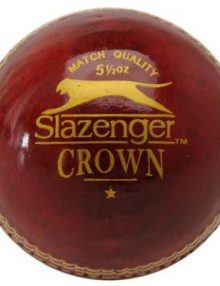 Slazenger Crown Cricket Ball - Red