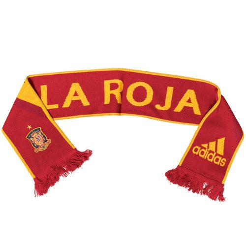 adidas FEF Spain Scarf - Red/Yellow